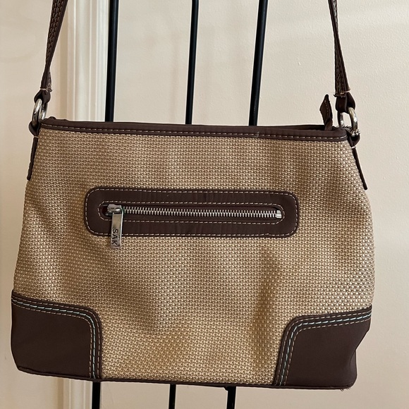 EUC The Sak Woven Tan Shoulder Bag - Picture 2 of 14